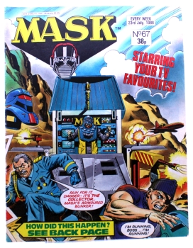 MASK (M.A.S.K.) UK-Comic Magazine No. 67 (1988)